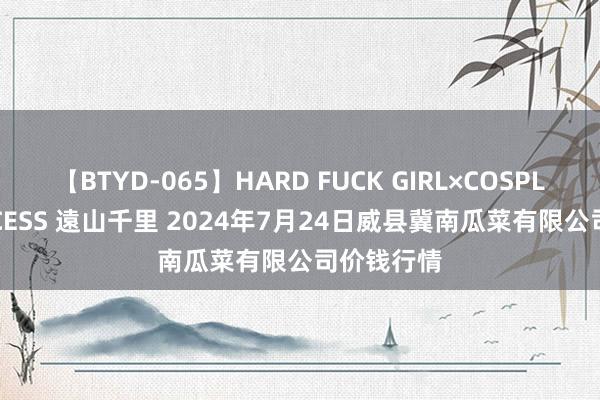 【BTYD-065】HARD FUCK GIRL×COSPLAY PRINCESS 遠山千里 2024年7月24日威县冀南瓜菜有限公司价钱行情